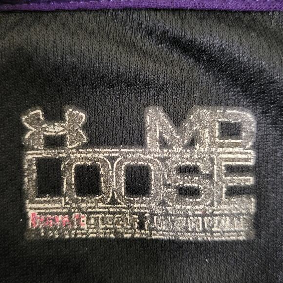 Under Armor Washington‎ Huskies Polo Shirt Black Men's Medium Embroidered Logo - Picture 3 of 9